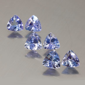  ct natürliche blauer Tansanit-Edelsteine, Trillion, VS