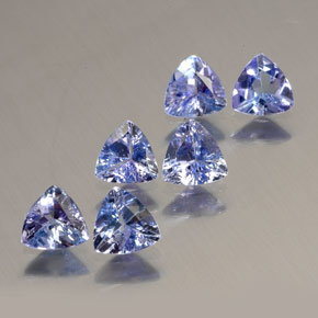  ct natürliche blauer Tansanit-Edelsteine, Trillion, VS