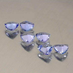  ct natürliche blauer Tansanit-Edelsteine, Trillion, VS