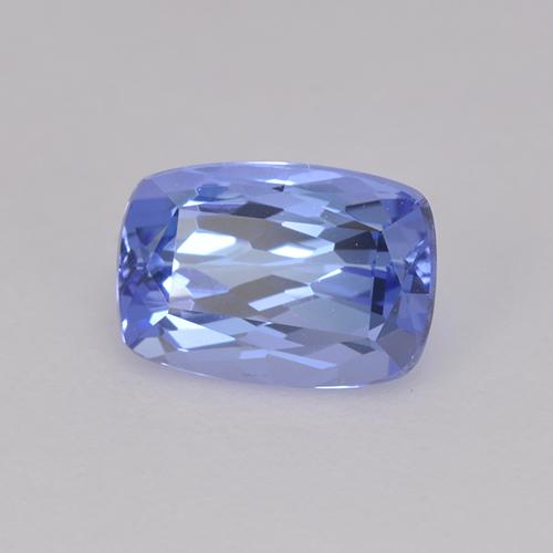 0,99 ctw natürlicher blauer Tansanit, Kissenschliff, VVS-VS