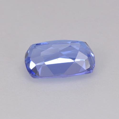 0,99 ctw natürlicher blauer Tansanit, Kissenschliff, VVS-VS