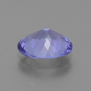 2,30 ctw natürlicher violetter Tansanit, Oval Schliff, VVS-VS
