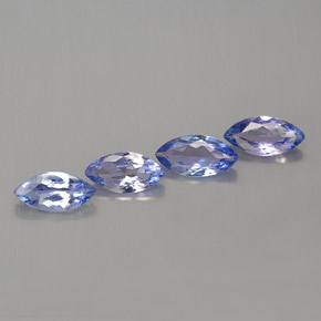  ct natürliche blauer Tansanit-Edelsteine, Marquise, VS