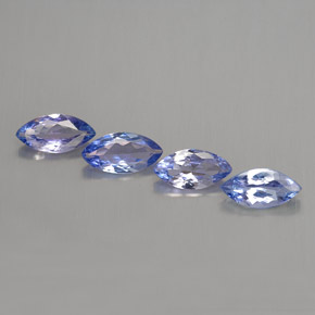  ct natürliche blauer Tansanit-Edelsteine, Marquise, VS