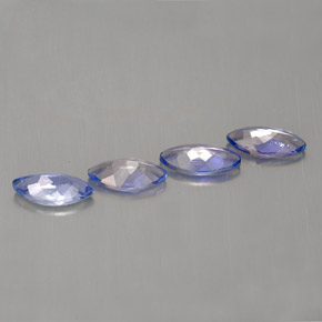  ct natürliche blauer Tansanit-Edelsteine, Marquise, VS