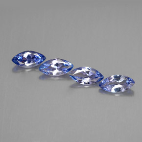  ct natürliche blauer Tansanit-Edelsteine, Marquise, VVS-VS