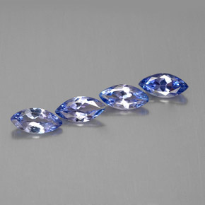  ct natürliche blauer Tansanit-Edelsteine, Marquise, VVS-VS