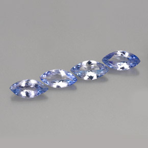  ct natürliche blauer Tansanit-Edelsteine, Marquise, VVS-VS