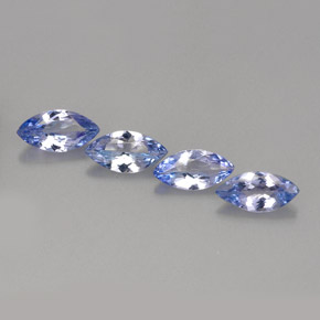  ct natürliche blauer Tansanit-Edelsteine, Marquise, VVS-VS