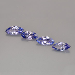  ct natürliche blauer Tansanit-Edelsteine, Marquise, VVS-VS