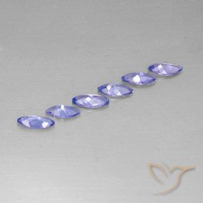 1.88 ct natürliche violett-blau Tansanit-Edelsteine, Marquise, VVS-VS
