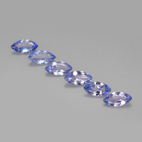 1.89 ct natürliche tiefblau Tansanit-Edelsteine, Marquise, VVS-VS