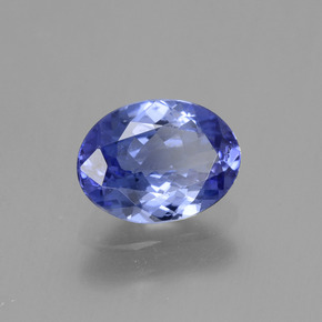 1,32 ctw natürlicher blauer Tansanit, Oval Schliff, VVS-VS