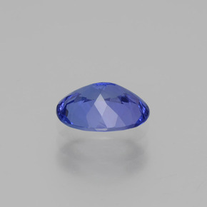 1,30 ctw natürlicher blauer Tansanit, Oval Schliff, VS