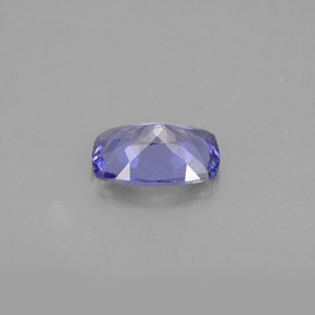1,01 ctw natürlicher blauer Tansanit, Kissenschliff, VVS-VS