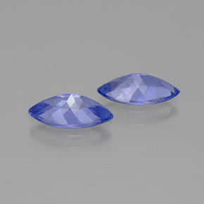  ct natürliche blauer Tansanit-Edelsteine, Marquise, VVS
