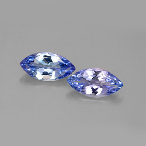  ct natürliche blauer Tansanit-Edelsteine, Marquise, VVS