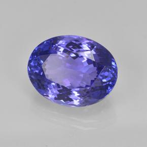 6,26 ctw natürlicher blauer Tansanit, Oval Schliff, VVS