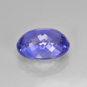 6,26 ctw natürlicher blauer Tansanit, Oval Schliff, VVS