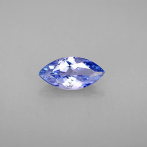 1,08 ctw natürlicher blauer Tansanit, Marquise, VVS