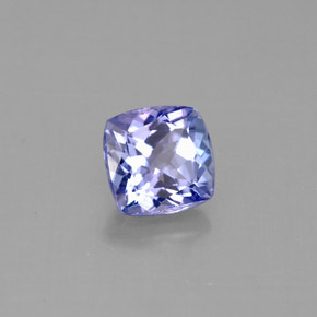 1,11 ctw natürlicher blauer Tansanit, Kissenschliff, VVS