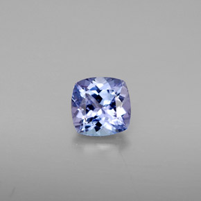1,07 ctw natürlicher blauer Tansanit, Kissenschliff, VVS