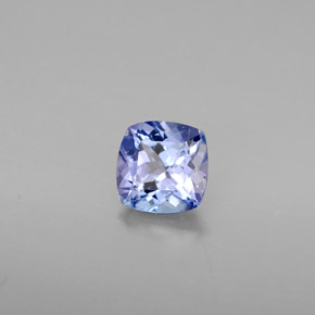 1,07 ctw natürlicher blauer Tansanit, Kissenschliff, VVS