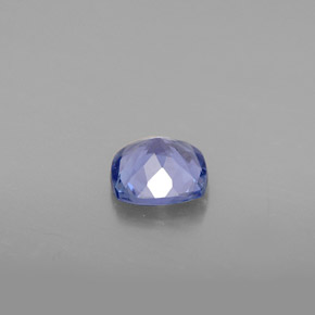 0,81 ctw natürlicher blauer Tansanit, Kissenschliff, VVS