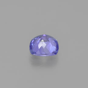 0,91 ctw natürlicher blauer Tansanit, Kissenschliff, VVS-VS
