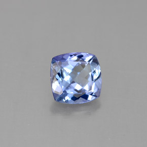 1,06 ctw natürlicher blauer Tansanit, Kissenschliff, VVS