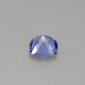 0,92 ctw natürlicher blauer Tansanit, Kissenschliff, VVS