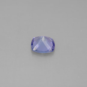 0,84 ctw natürlicher blauer Tansanit, Kissenschliff, VVS