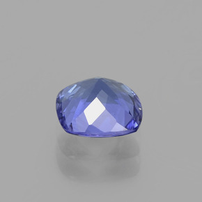 0,99 ctw natürlicher blauer Tansanit, Kissenschliff, VVS