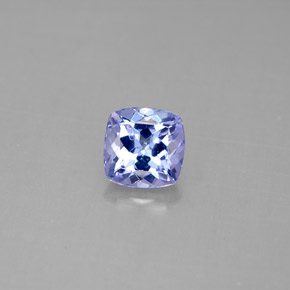 1,05 ctw natürlicher blauer Tansanit, Kissenschliff, VVS