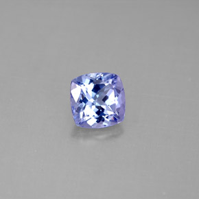 1,05 ctw natürlicher blauer Tansanit, Kissenschliff, VVS
