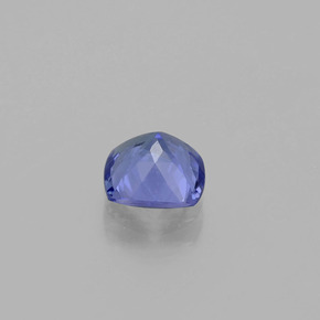 0,97 ctw natürlicher blauer Tansanit, Kissenschliff, VVS