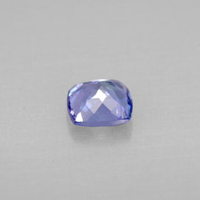 1,03 ctw natürlicher blauer Tansanit, Kissenschliff, VVS-VS