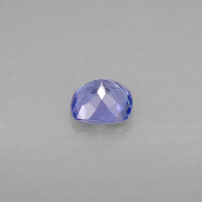 0,84 ctw natürlicher blauer Tansanit, Kissenschliff, VVS