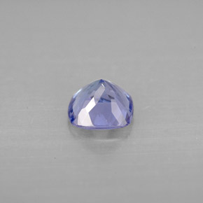 0,96 ctw natürlicher blauer Tansanit, Kissenschliff, VVS