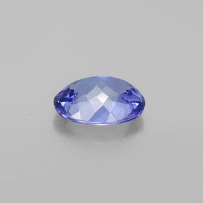1,55 ctw natürlicher blauer Tansanit, Oval Schliff, VVS