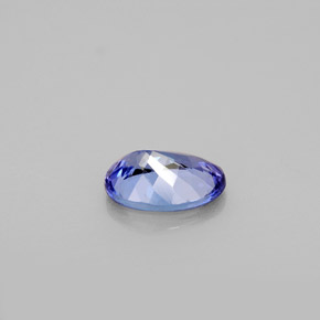 1,20 ctw natürlicher blauer Tansanit, Oval Schliff, VVS