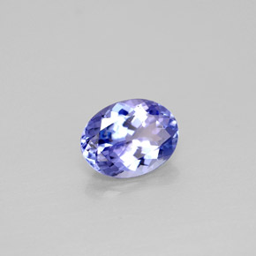 1,43 ctw natürlicher blauer Tansanit, Oval Schliff, VVS