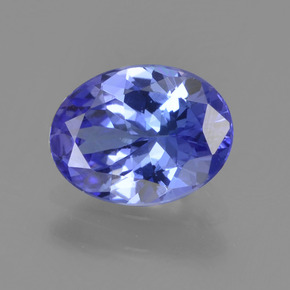 1,22 ctw natürlicher blauer Tansanit, Oval Schliff, VVS