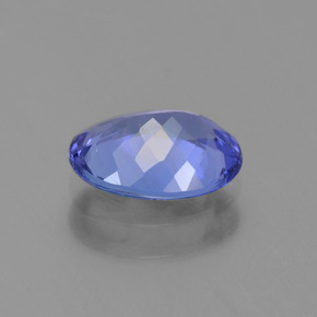 1,20 ctw natürlicher blauer Tansanit, Oval Schliff, VVS