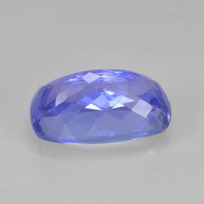 1,24 ctw natürlicher blauer Tansanit, Kissenschliff, VVS