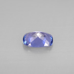 1,07 ctw natürlicher blauer Tansanit, Kissenschliff, VVS-VS