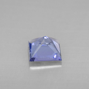 0,91 ctw natürlicher blauer Tansanit, Quadrat, VVS-VS