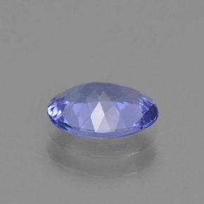 1,06 ctw natürlicher blauer Tansanit, Oval Schliff, VS