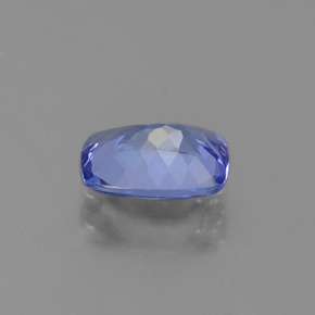 0,84 ctw natürlicher blauer Tansanit, Kissenschliff, VVS