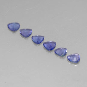  ct natürliche blauer Tansanit-Edelsteine, Trillion, VVS-VS